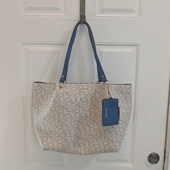 Calvin Klein Monogram Tanya Signature Tote - Picture 3 of 7